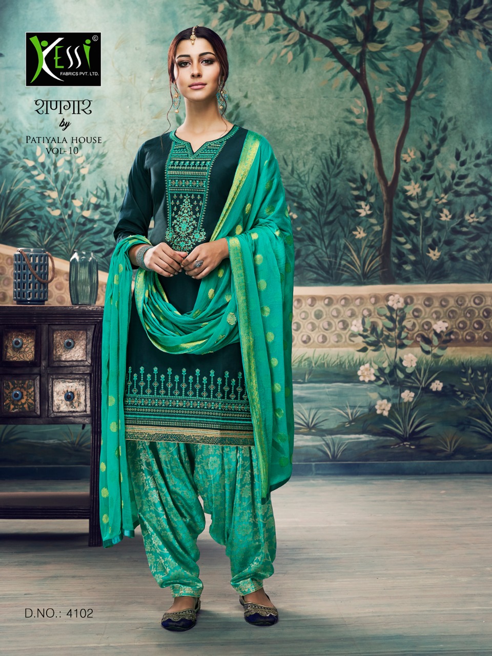 kessi fabrics shangar by patiala vol 10 colorful designer salwaar suits collection