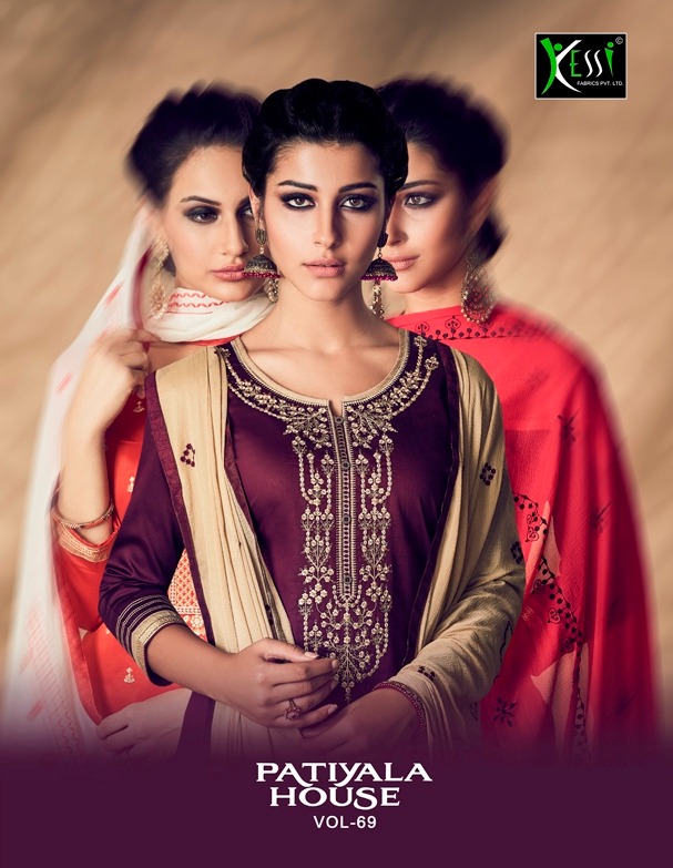 kessi patiyala house vol 69 colorful designer collection of salwaar with patiyalas at reasonable rate