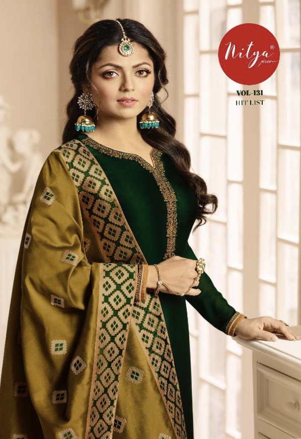 lT fabrics nitya vol 131 hitlist colorful fancy collection of salwaar suits