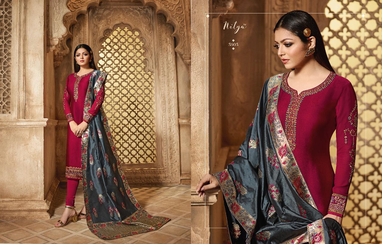 lT fabrics nitya vol 135 colorful fancy collection of salwaar kameez