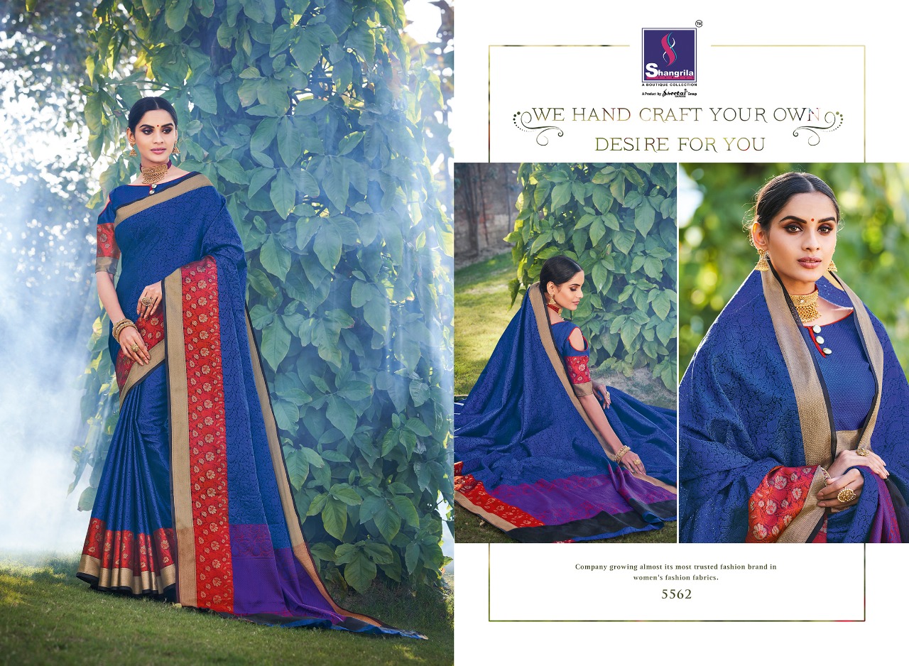 shangrila vibhavari colorful fancy collection of sarees