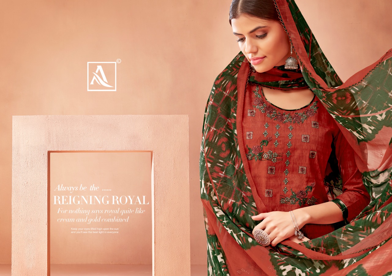 Alok suits patiala beauty 300-001 series beautiful colours salwar kameez collection