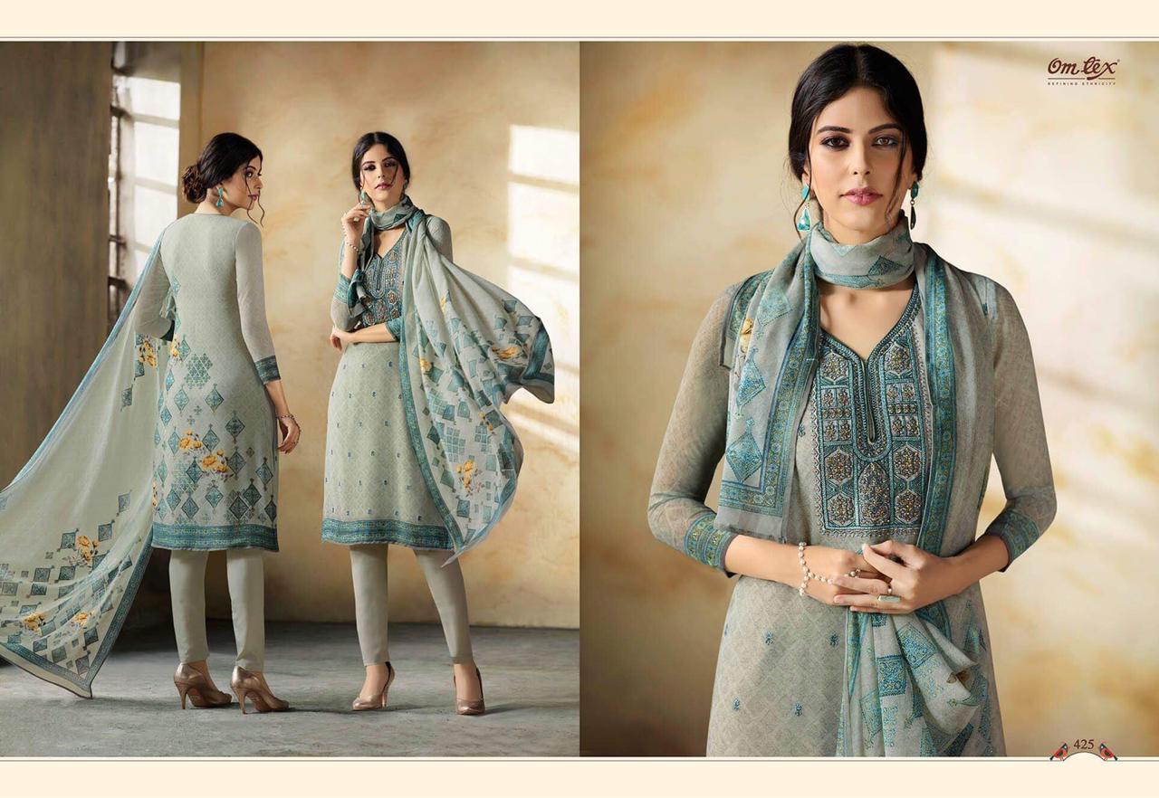 Omtex vasanta digital printed georgette salwar kameez collection dealer