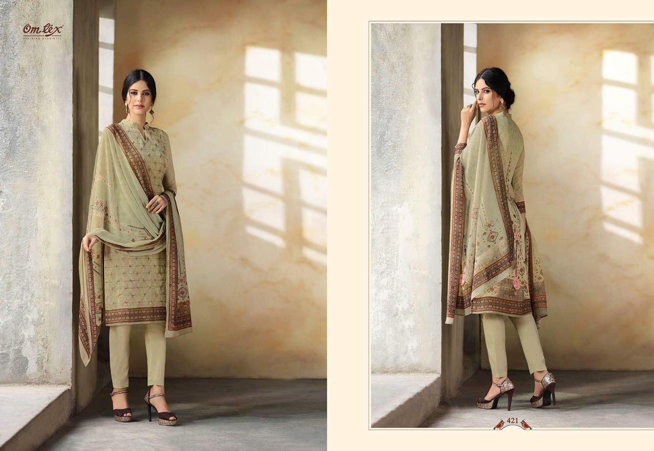 Omtex vasanta digital printed georgette salwar kameez collection dealer