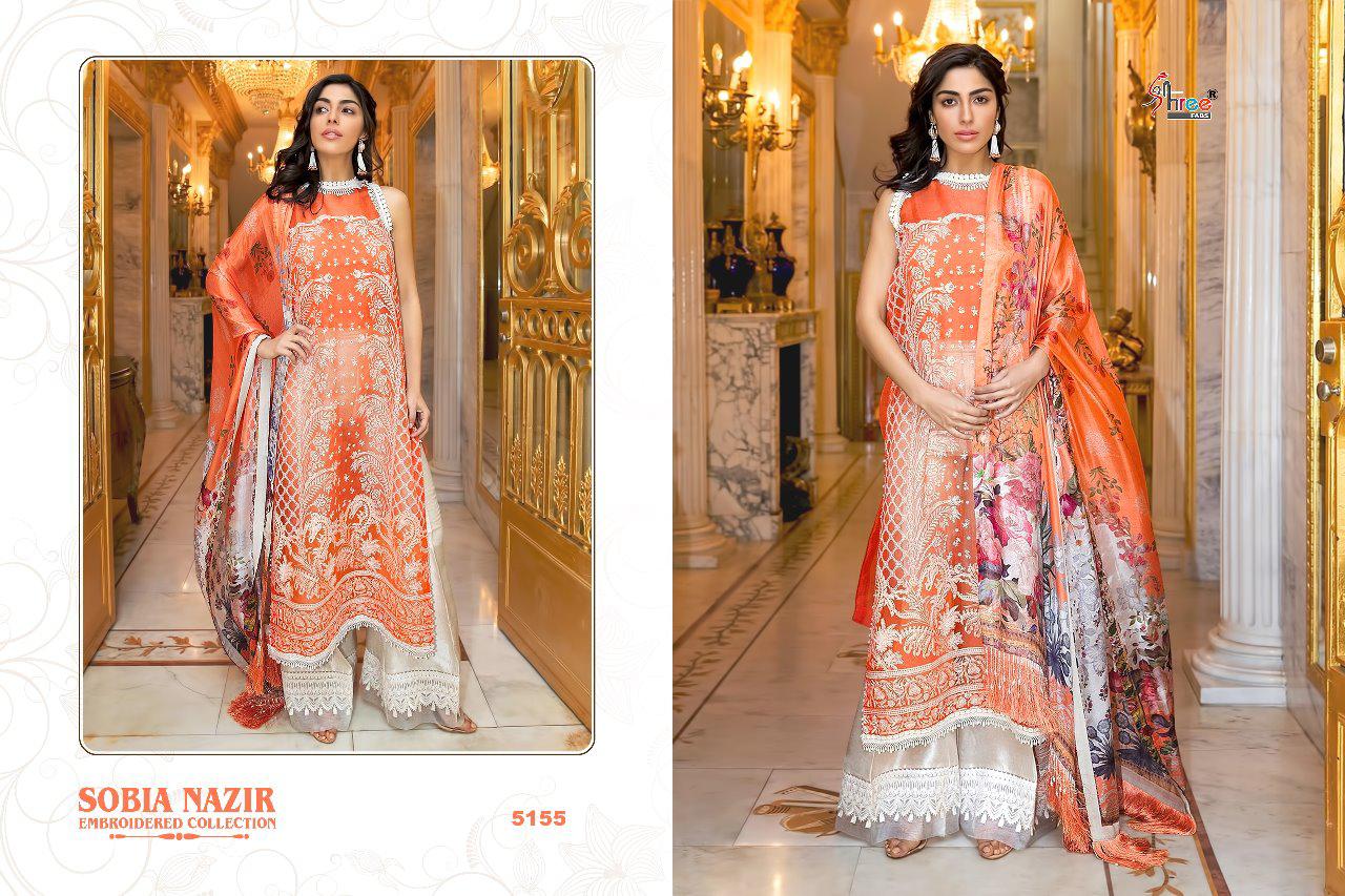 Shree fabs sobia nazir embroidered Karachi work collection