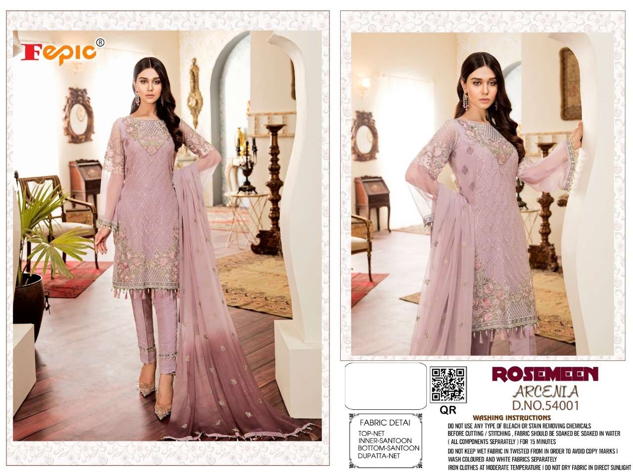 FEPIC Arcenia 54001 Salwar Kameez Georgette Singles