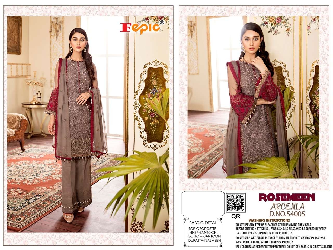 FEPIC Arcenia 54005 Salwar Kameez Georgette Singles