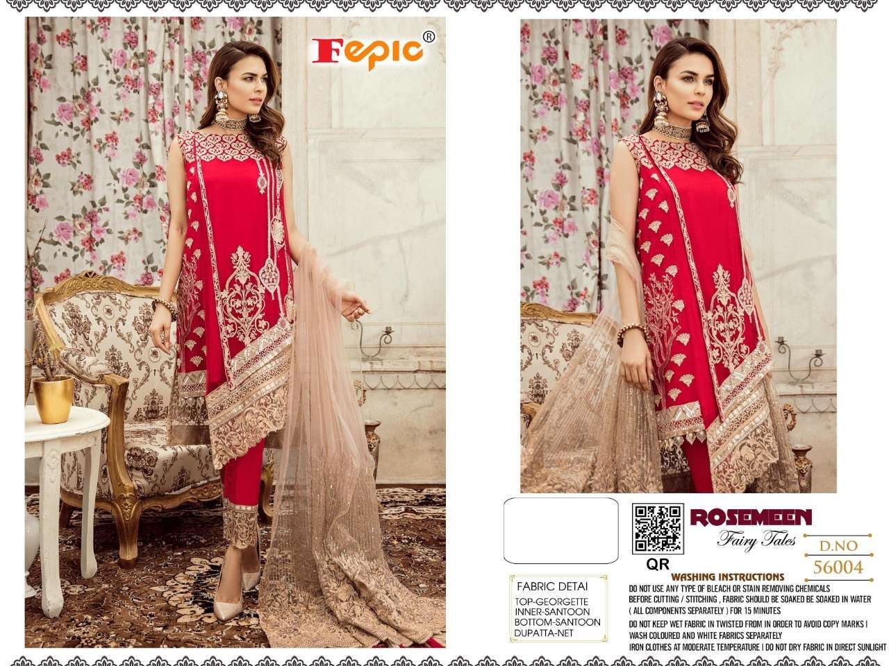 FEPIC Fairytales 56004 Salwar Kameez Georgette Singles