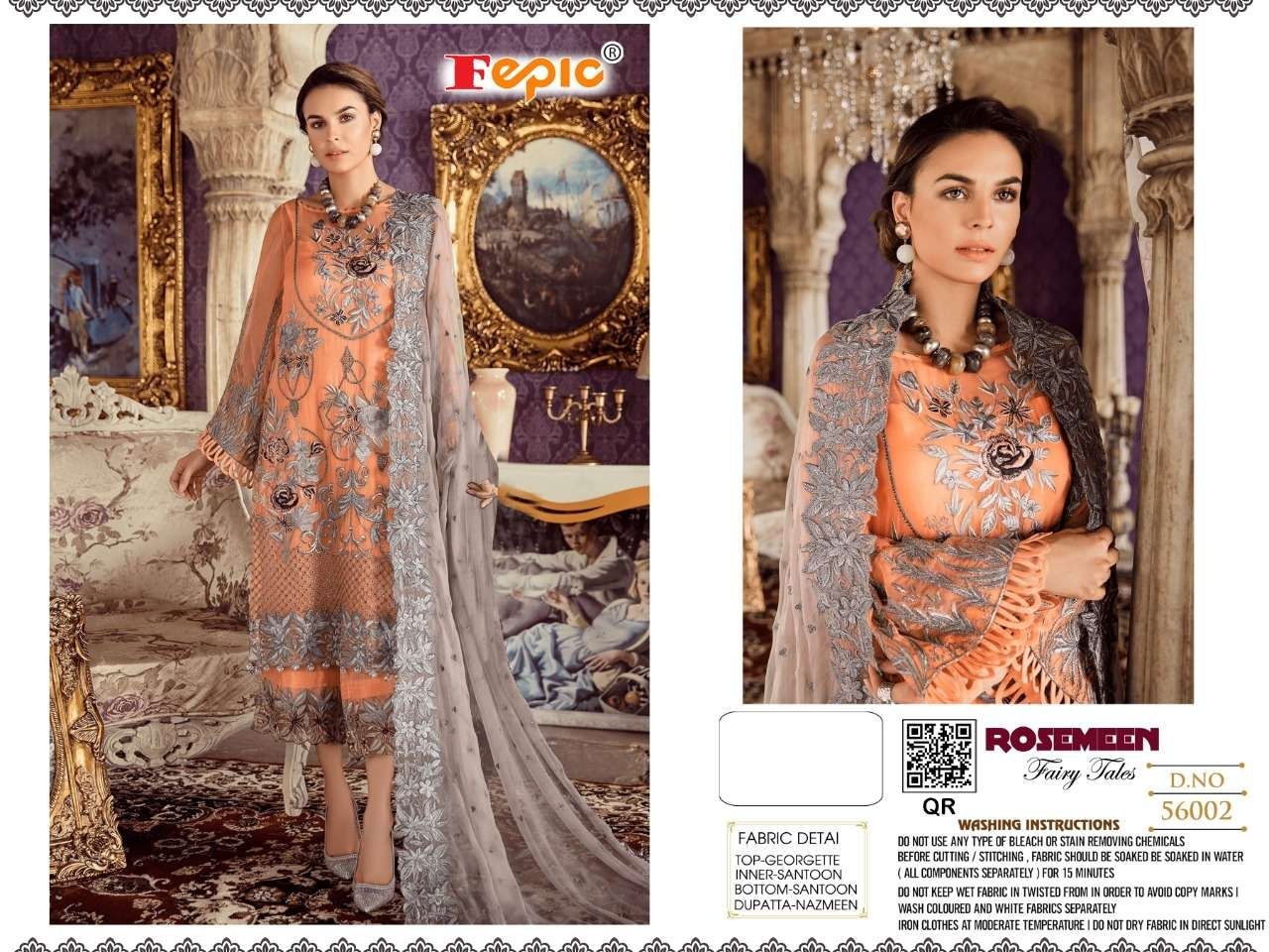 FEPIC Fairytales 56002 Salwar Kameez Georgette Singles