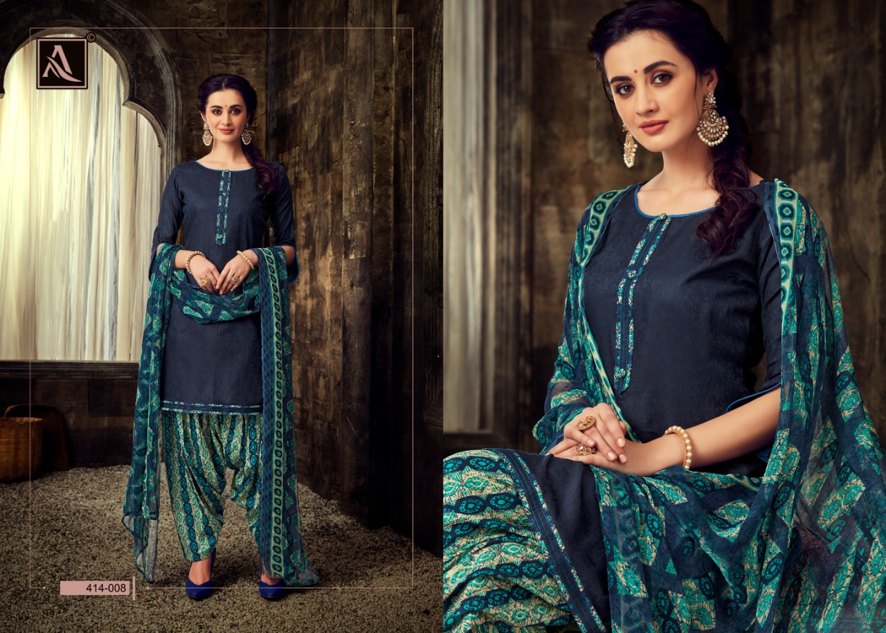 Alok suit Noor e Patiyala beautiful collection of Punjabi Salwar suit