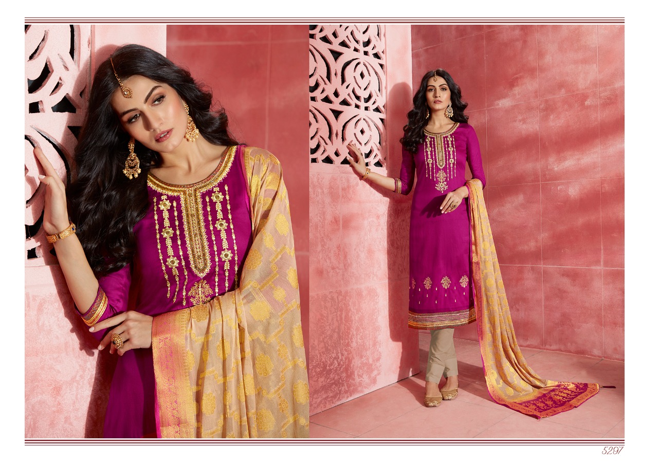 Kessi fabrics Pvt LTD parampara vol-6 Simplicity in new and stylish printed Salwar suits in wholesale prices