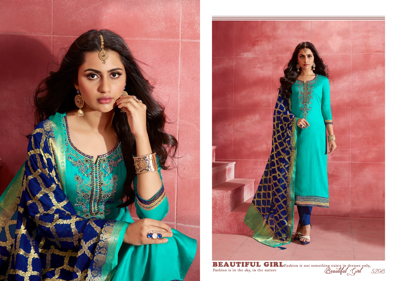 Kessi fabrics Pvt LTD parampara vol-6 Simplicity in new and stylish printed Salwar suits in wholesale prices