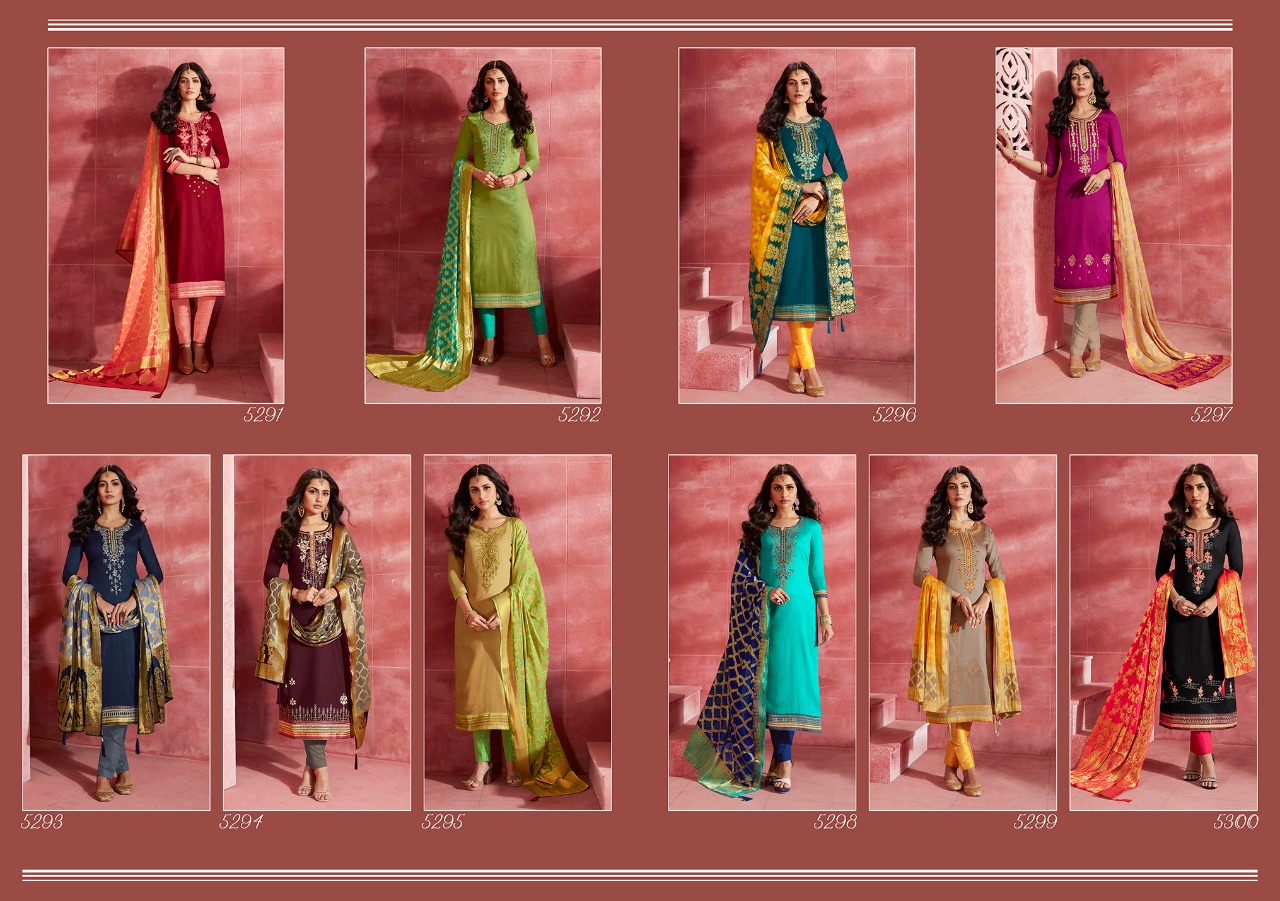 Kessi fabrics Pvt LTD parampara vol-6 Simplicity in new and stylish printed Salwar suits in wholesale prices