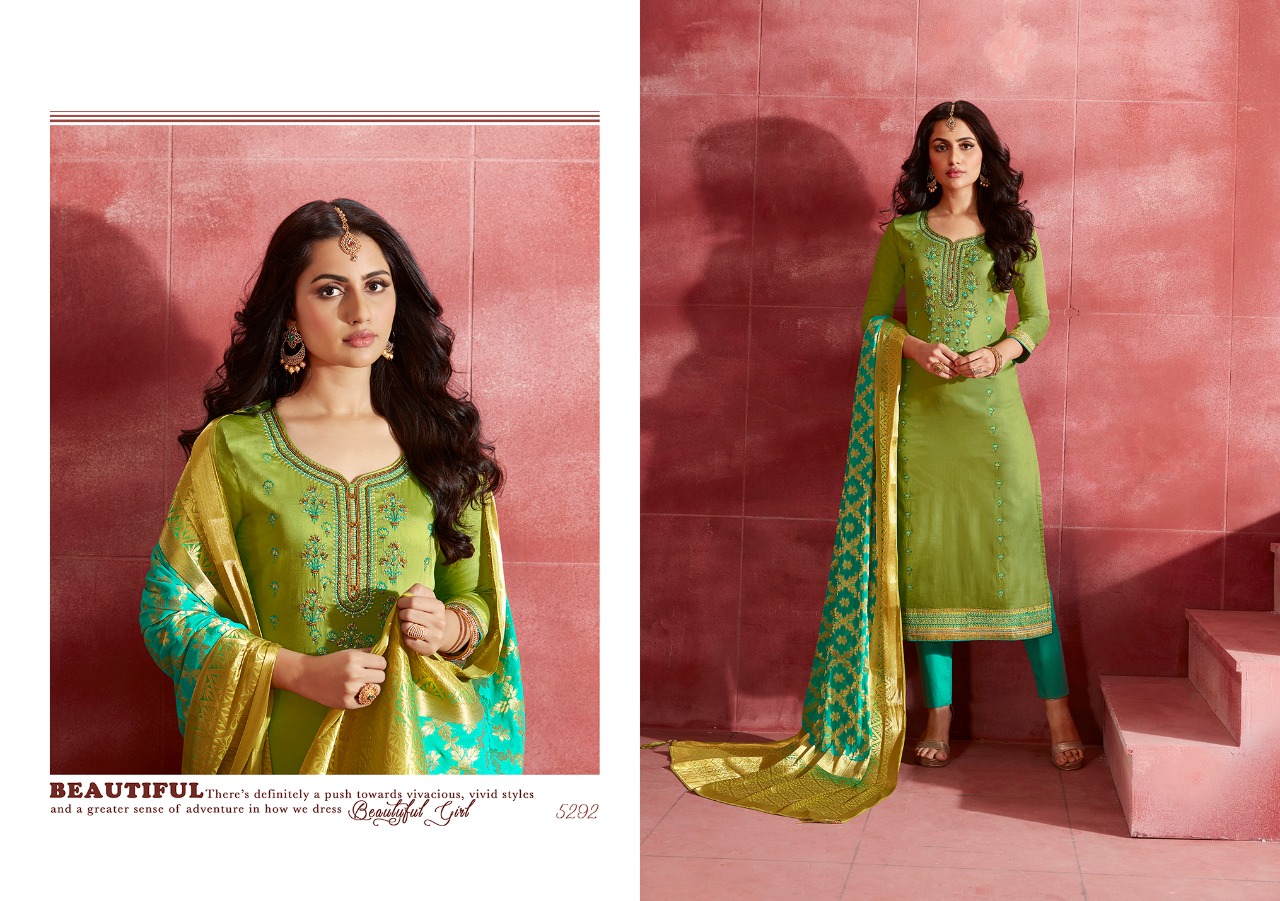 Kessi fabrics Pvt LTD parampara vol-6 Simplicity in new and stylish printed Salwar suits in wholesale prices