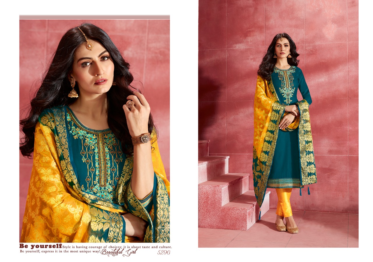 Kessi fabrics Pvt LTD parampara vol-6 Simplicity in new and stylish printed Salwar suits in wholesale prices