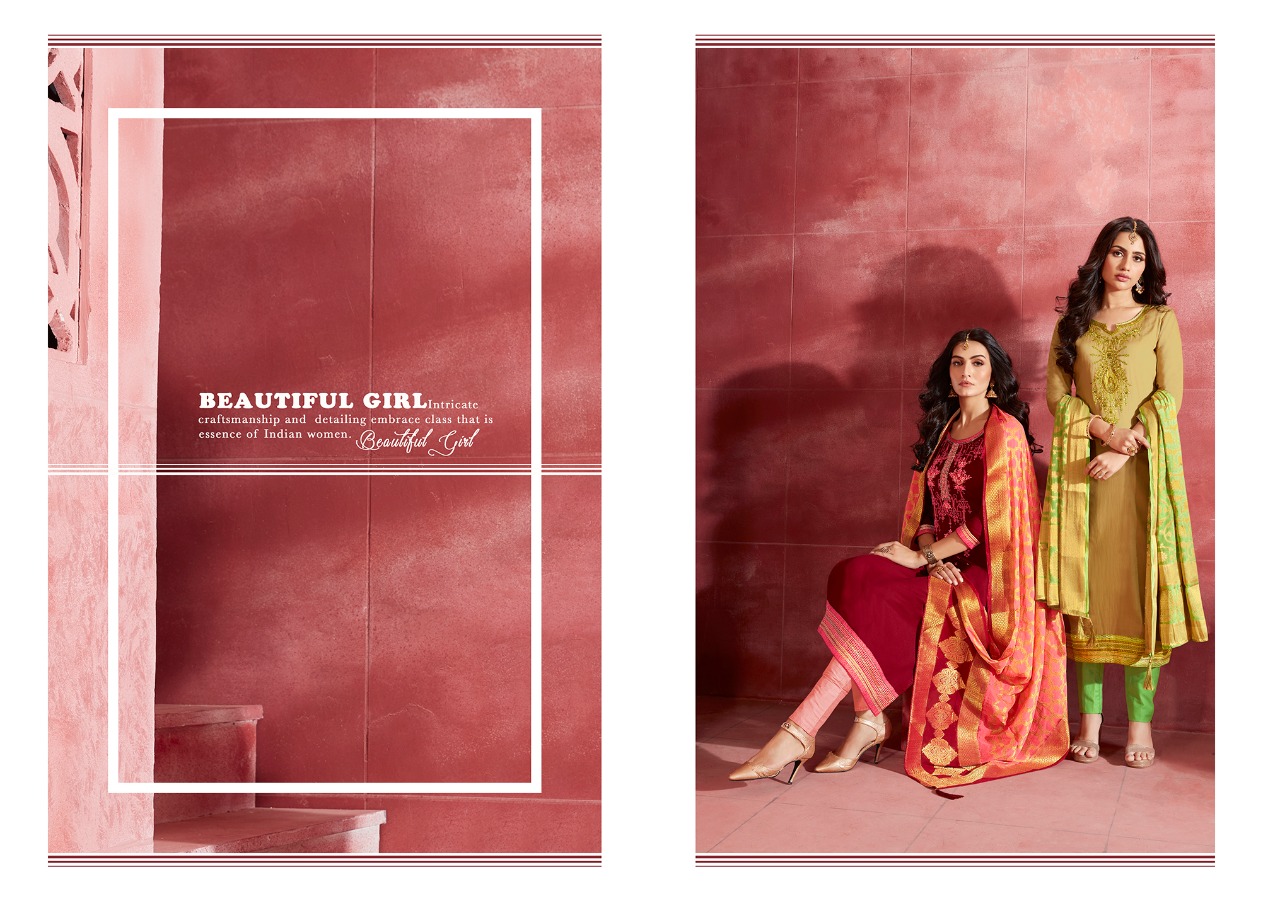 Kessi fabrics Pvt LTD parampara vol-6 Simplicity in new and stylish printed Salwar suits in wholesale prices