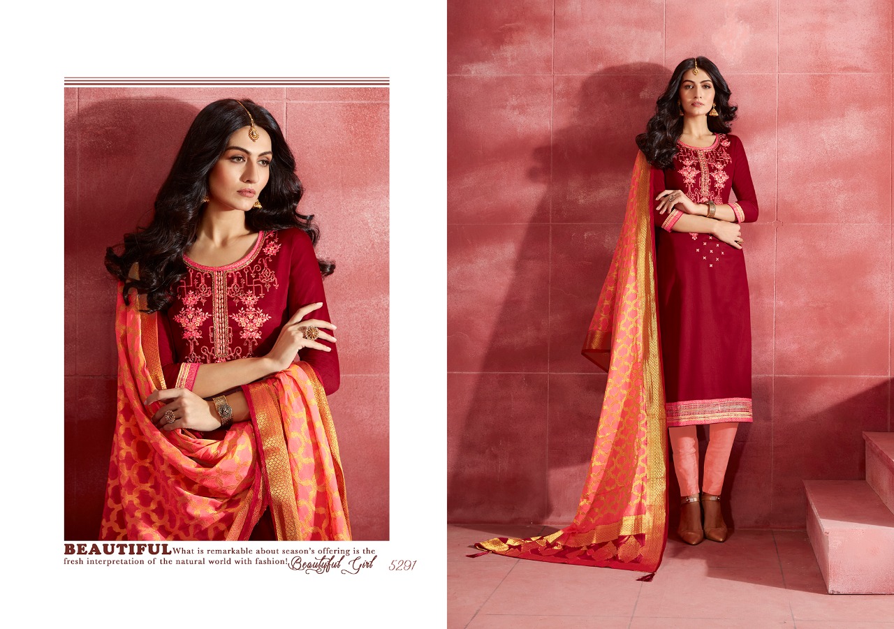 Kessi fabrics Pvt LTD parampara vol-6 Simplicity in new and stylish printed Salwar suits in wholesale prices