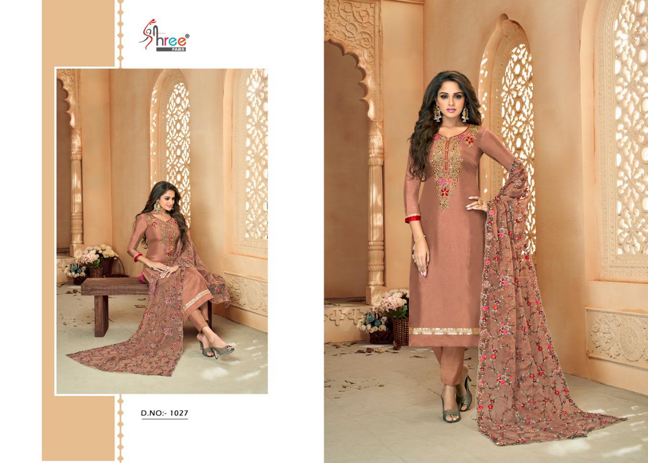 Shree fabs gujarish vol 5 heavy embroidered salwar kameez catalog