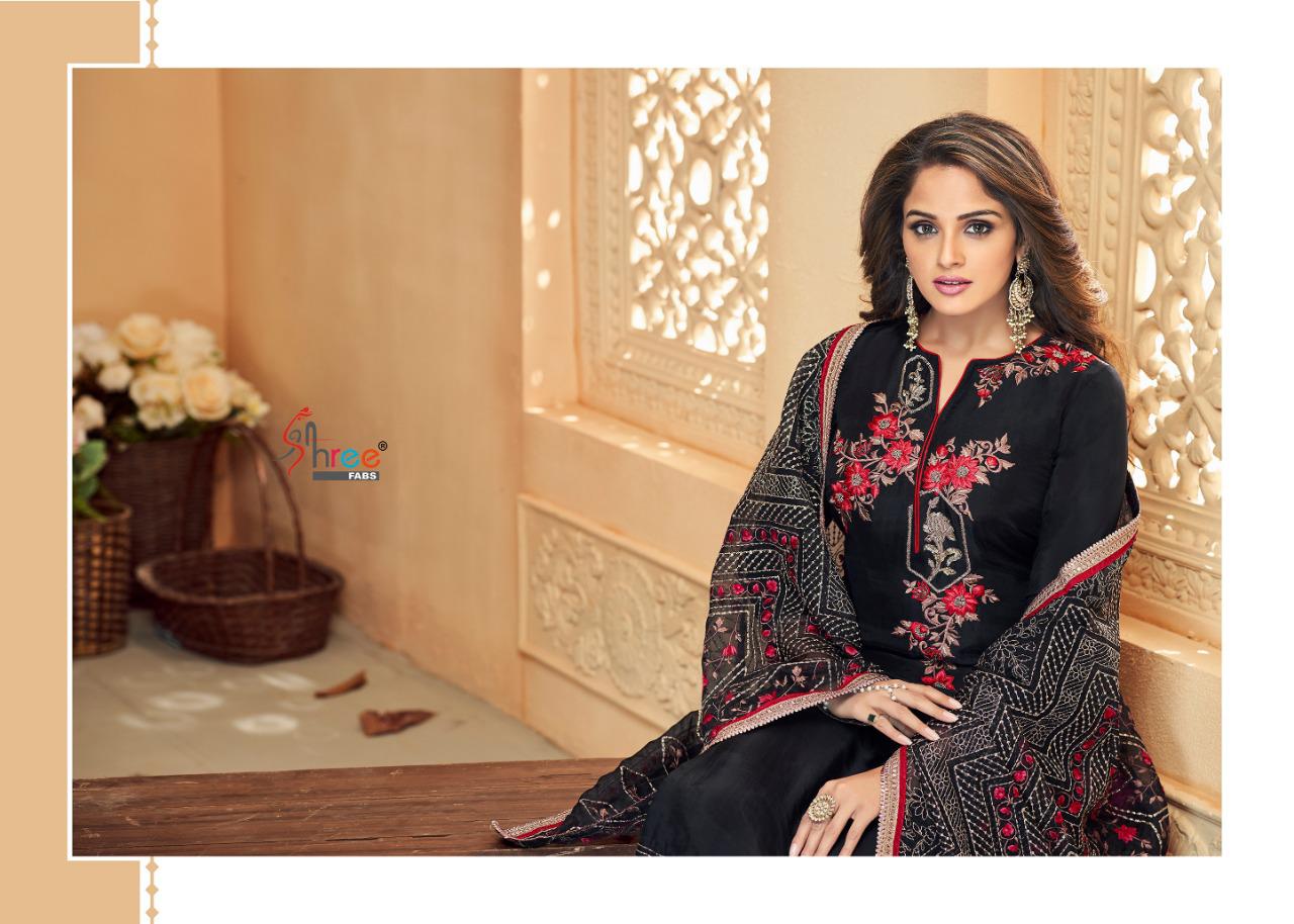 Shree fabs gujarish vol 5 heavy embroidered salwar kameez catalog