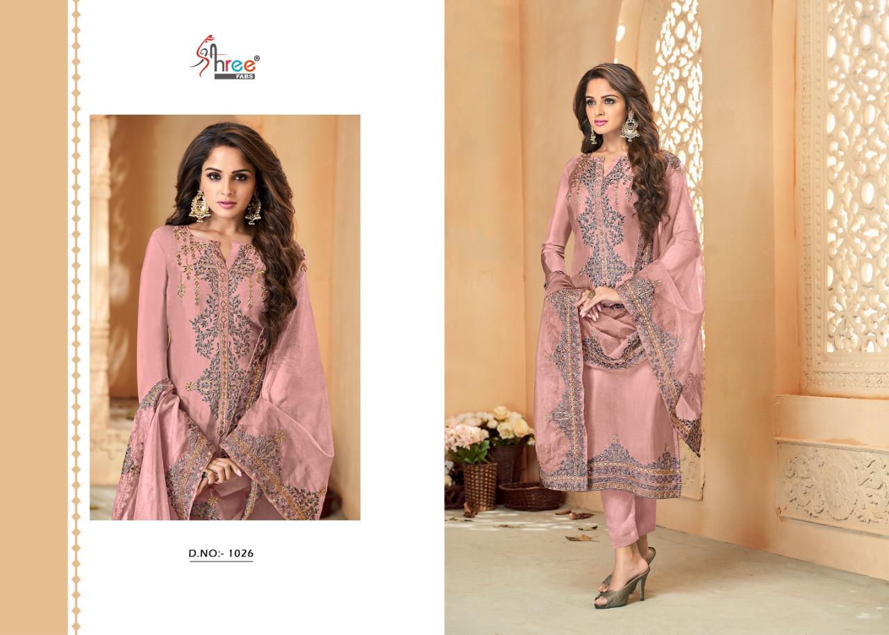 Shree fabs gujarish vol 5 heavy embroidered salwar kameez catalog