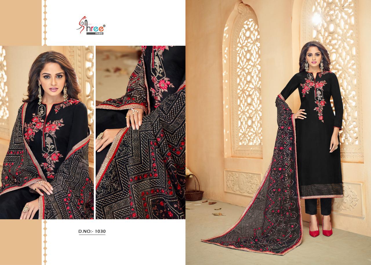 Shree fabs gujarish vol 5 heavy embroidered salwar kameez catalog