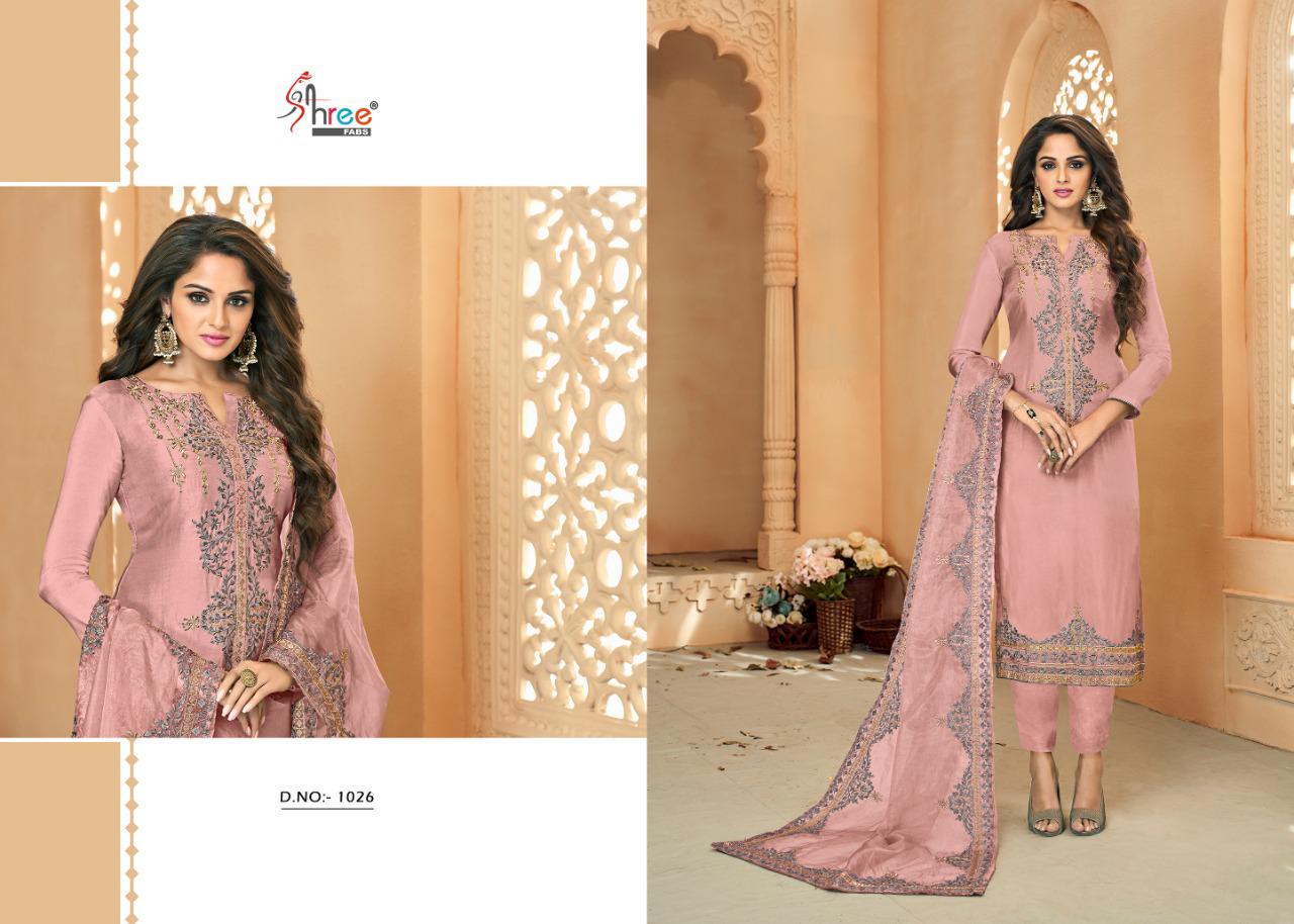 Shree fabs gujarish vol 5 heavy embroidered salwar kameez catalog