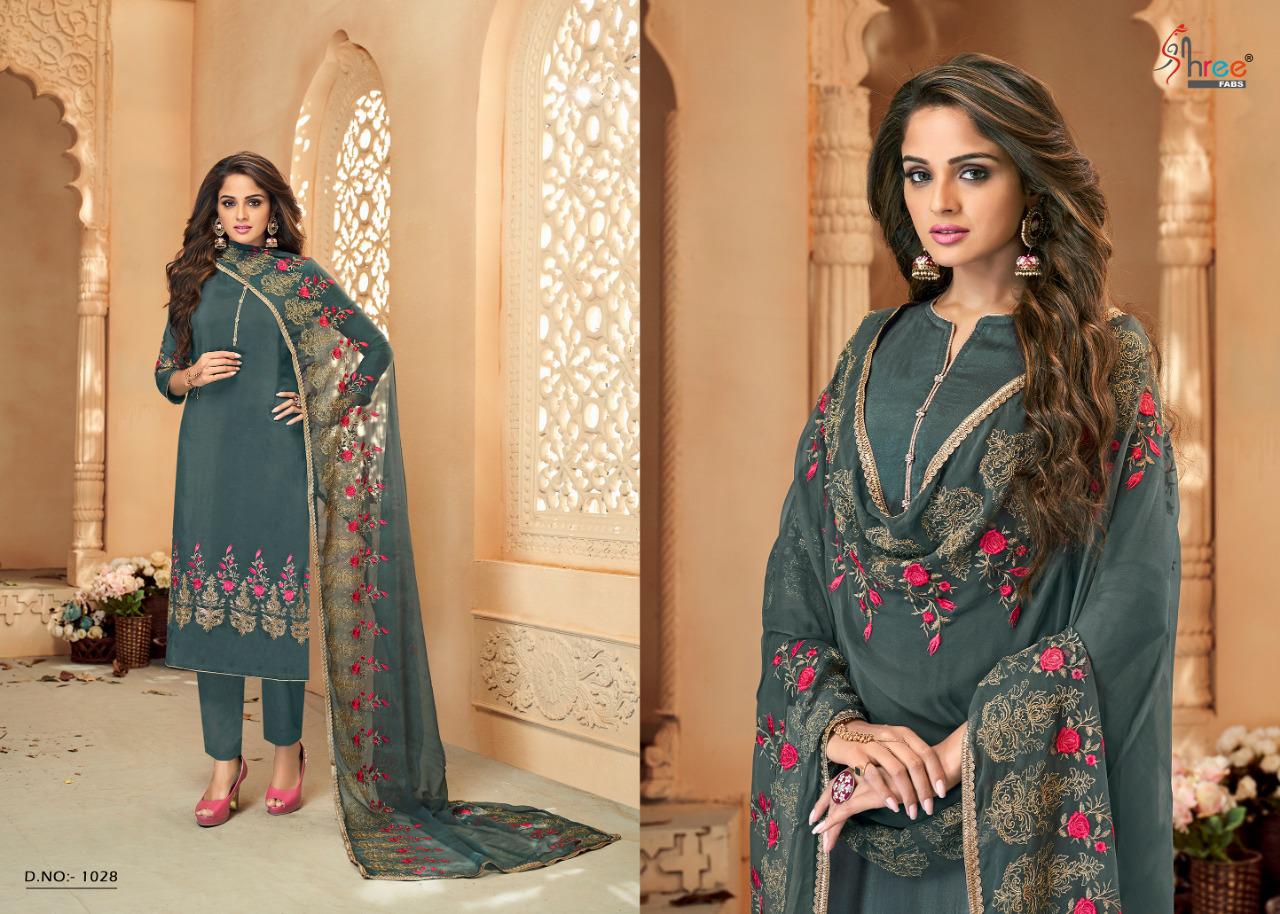 Shree fabs gujarish vol 5 heavy embroidered salwar kameez catalog