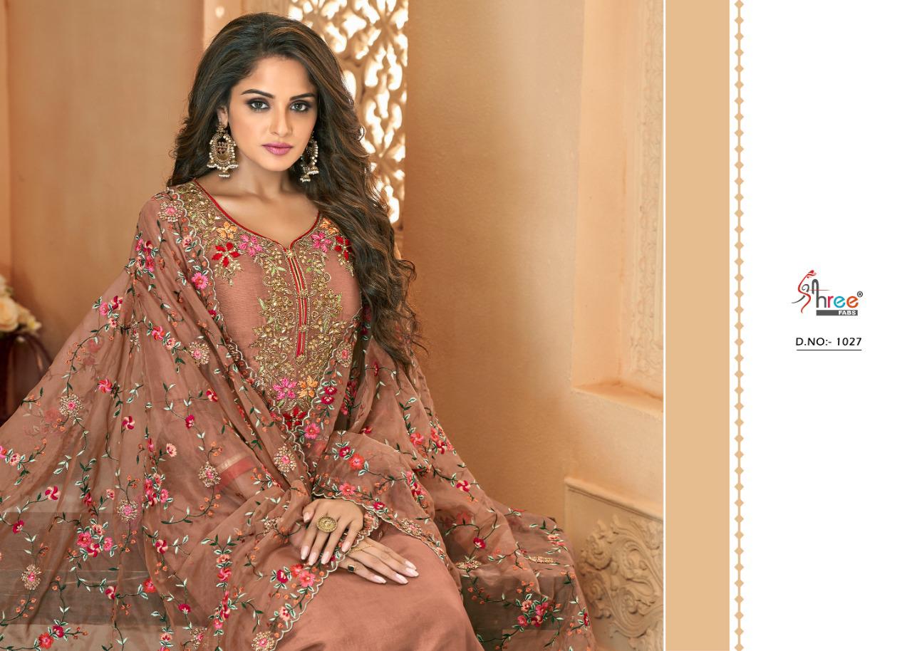 Shree fabs gujarish vol 5 heavy embroidered salwar kameez catalog