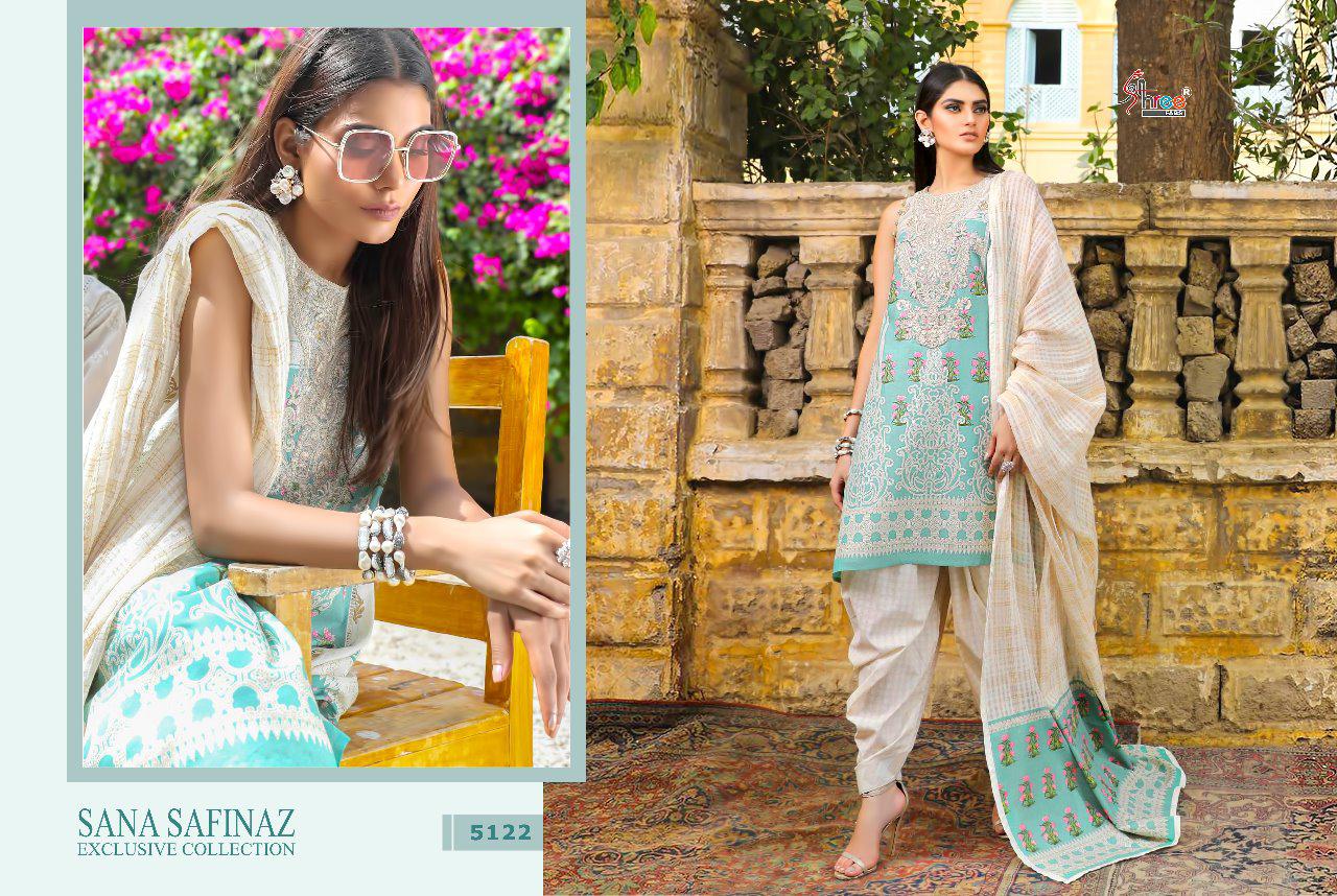 Shree fabs sana safinaz Exclusive collection heavy embroidered pakistani salwar suit exporter