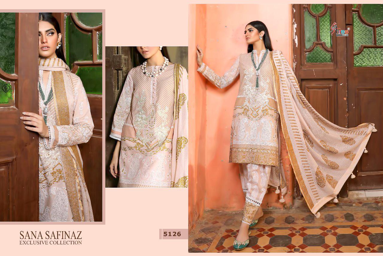 Shree fabs sana safinaz Exclusive collection heavy embroidered pakistani salwar suit exporter