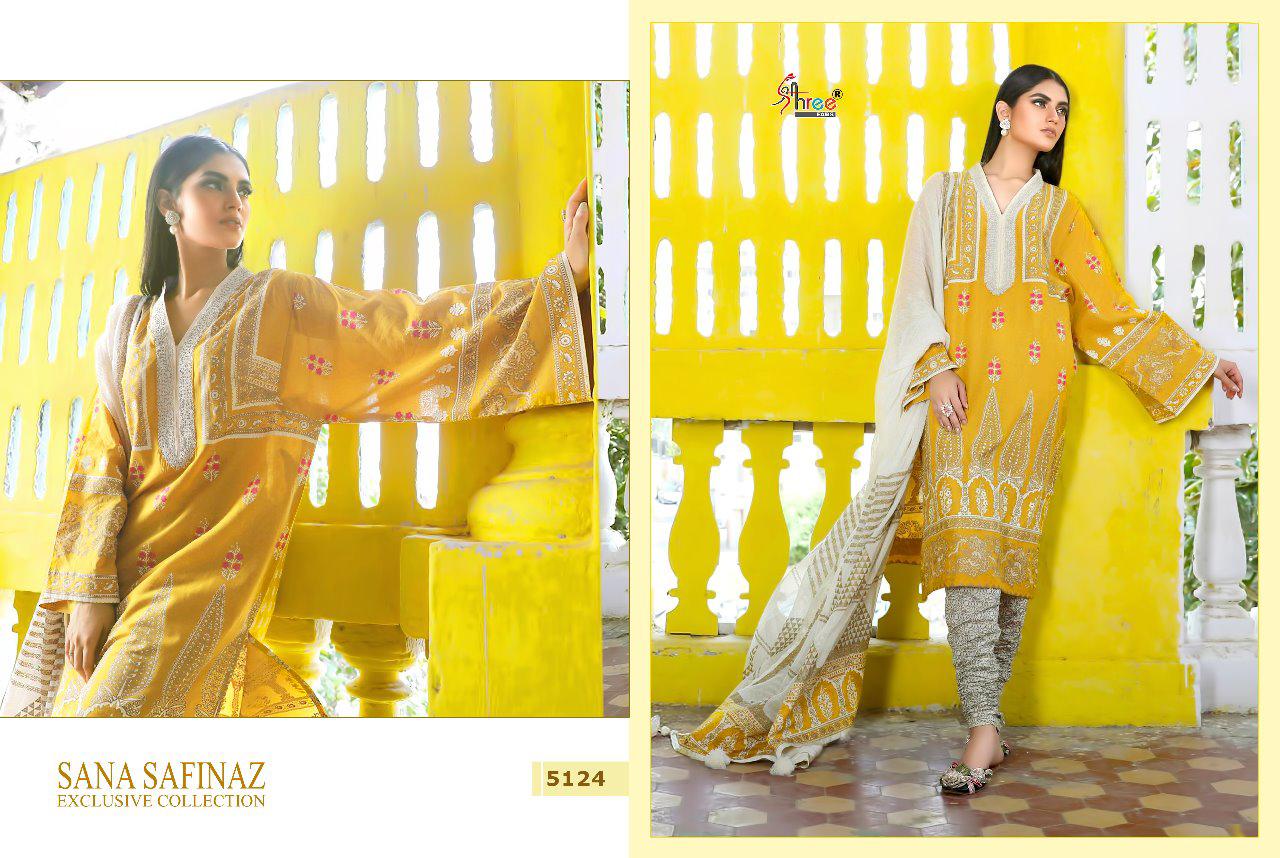 Shree fabs sana safinaz Exclusive collection heavy embroidered pakistani salwar suit exporter