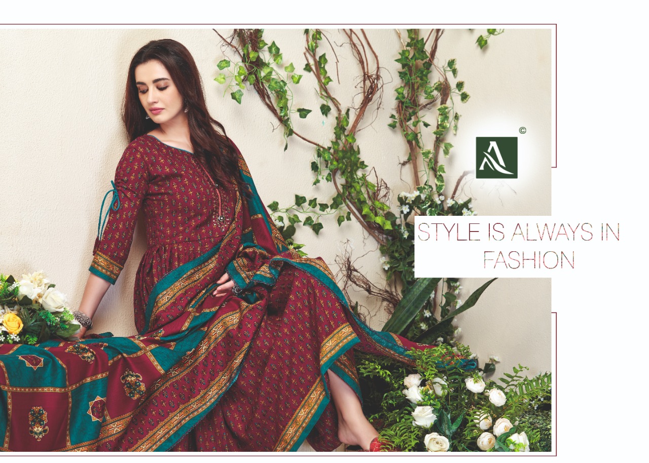 Alok suit Nayra classy catchy look salwar suits in wholesale prices