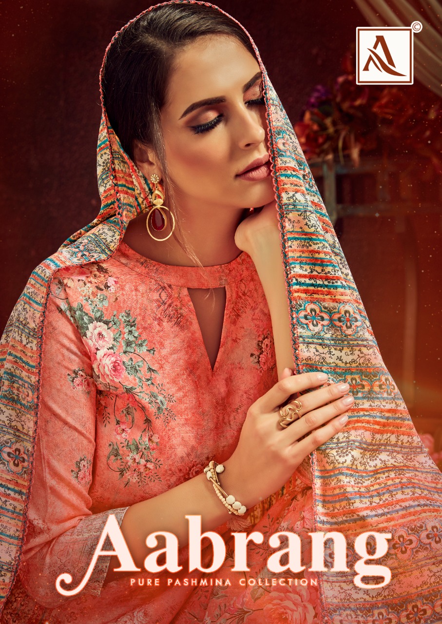 Alok Suit aabrang stunning look beautifully designed Salwar suits