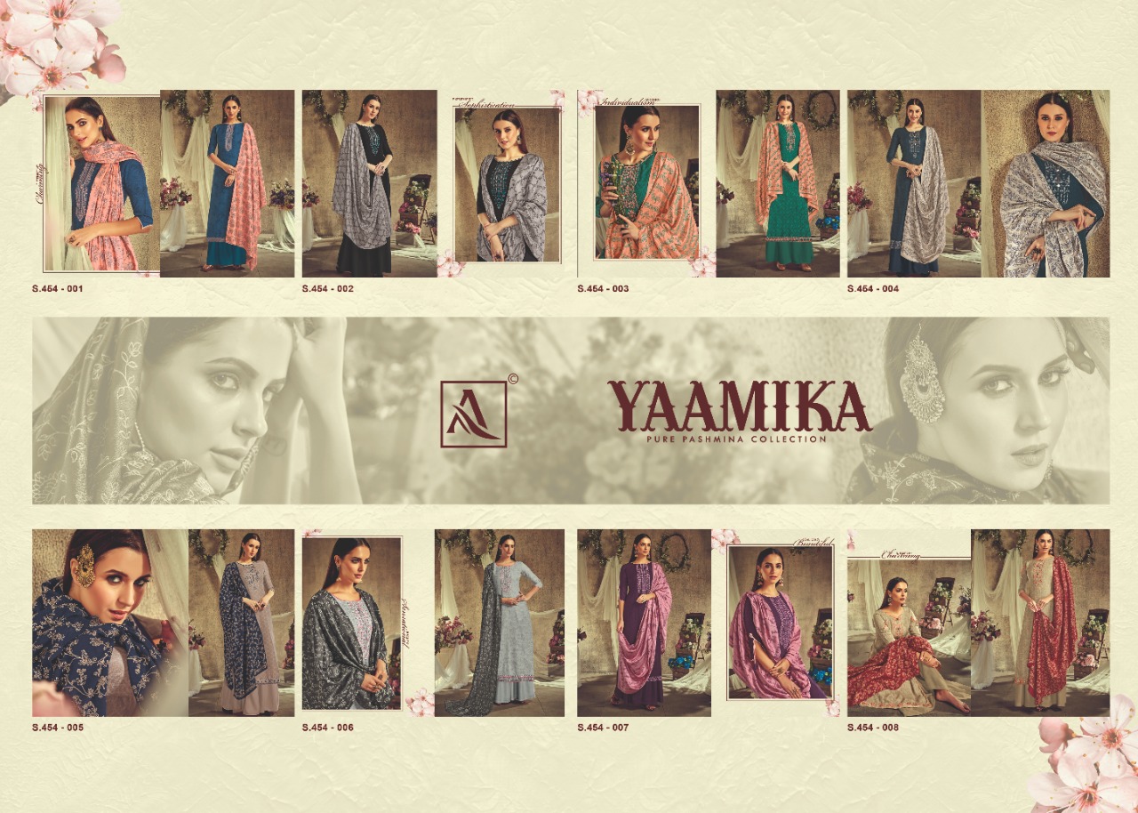 Alok Suit yaamika stylish Designed Beautifull Salwar suits