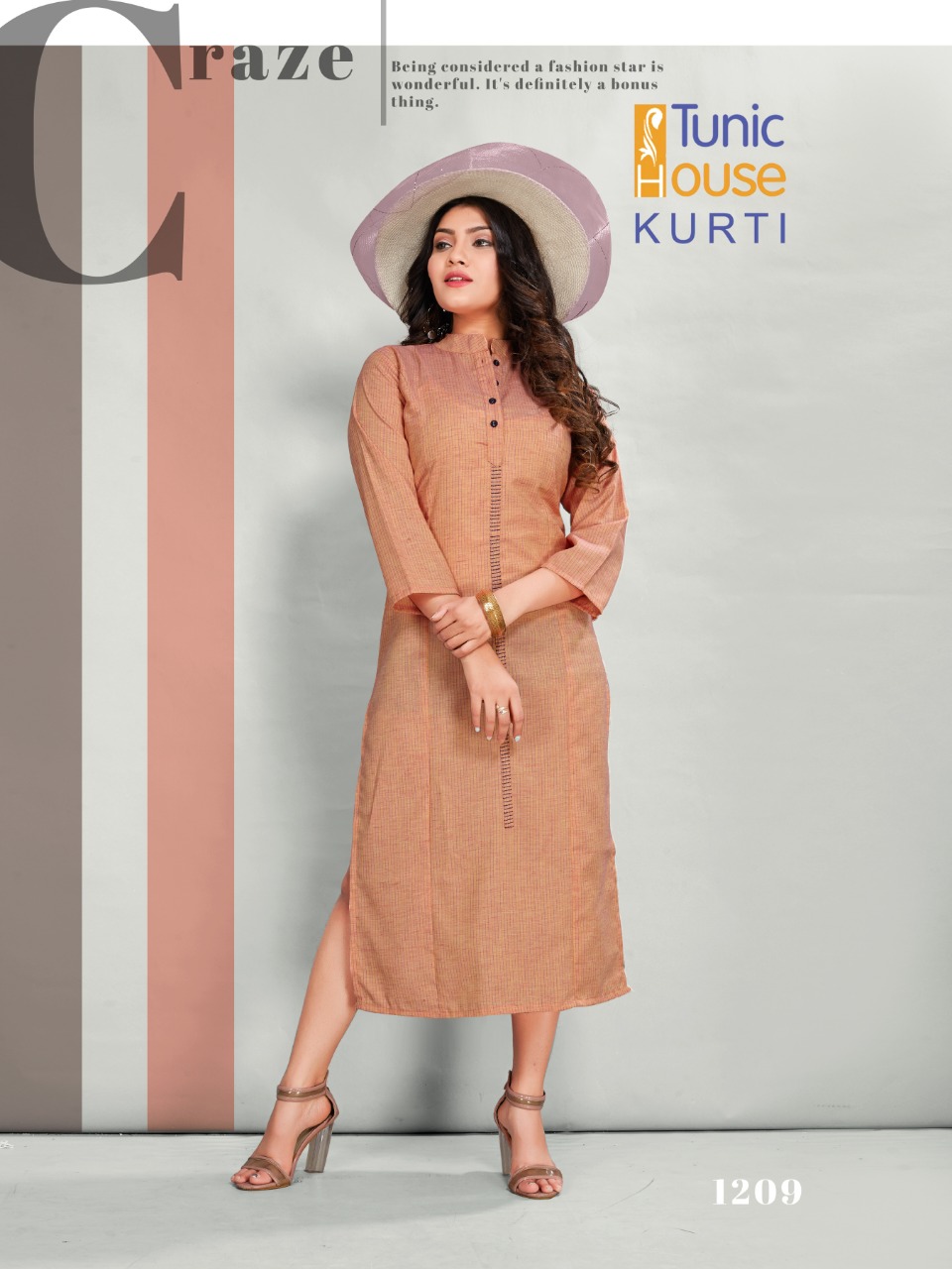 Tunic house peace a new and classic trendy fits Kurties