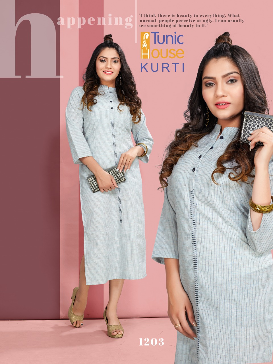 Tunic house peace a new and classic trendy fits Kurties