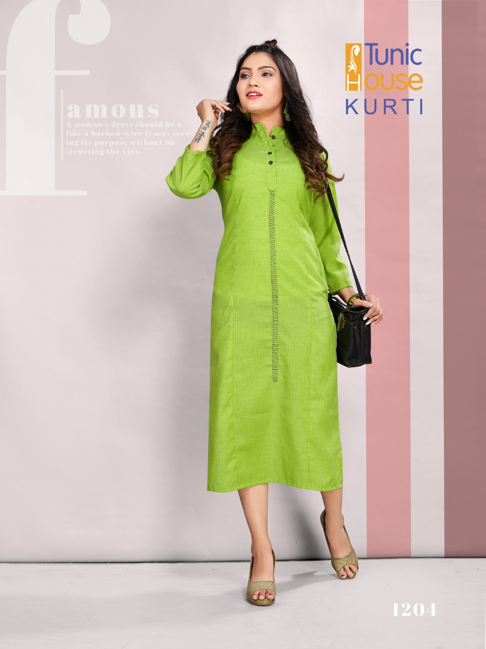 Tunic house peace a new and classic trendy fits Kurties