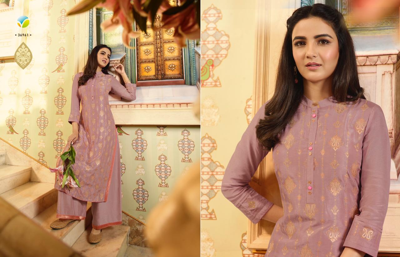 Vinay fashion tumbaa Lightning fancy kurti with plazzo collection