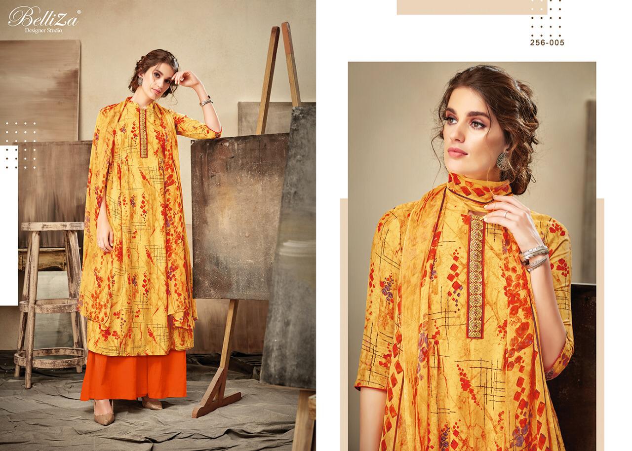 Belliza designer cherry elagant Style gorgeous look Salwar suits