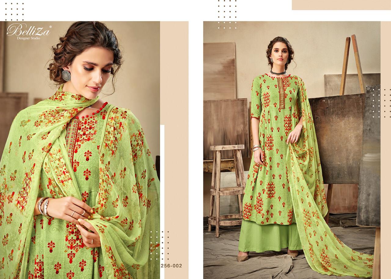 Belliza designer cherry elagant Style gorgeous look Salwar suits