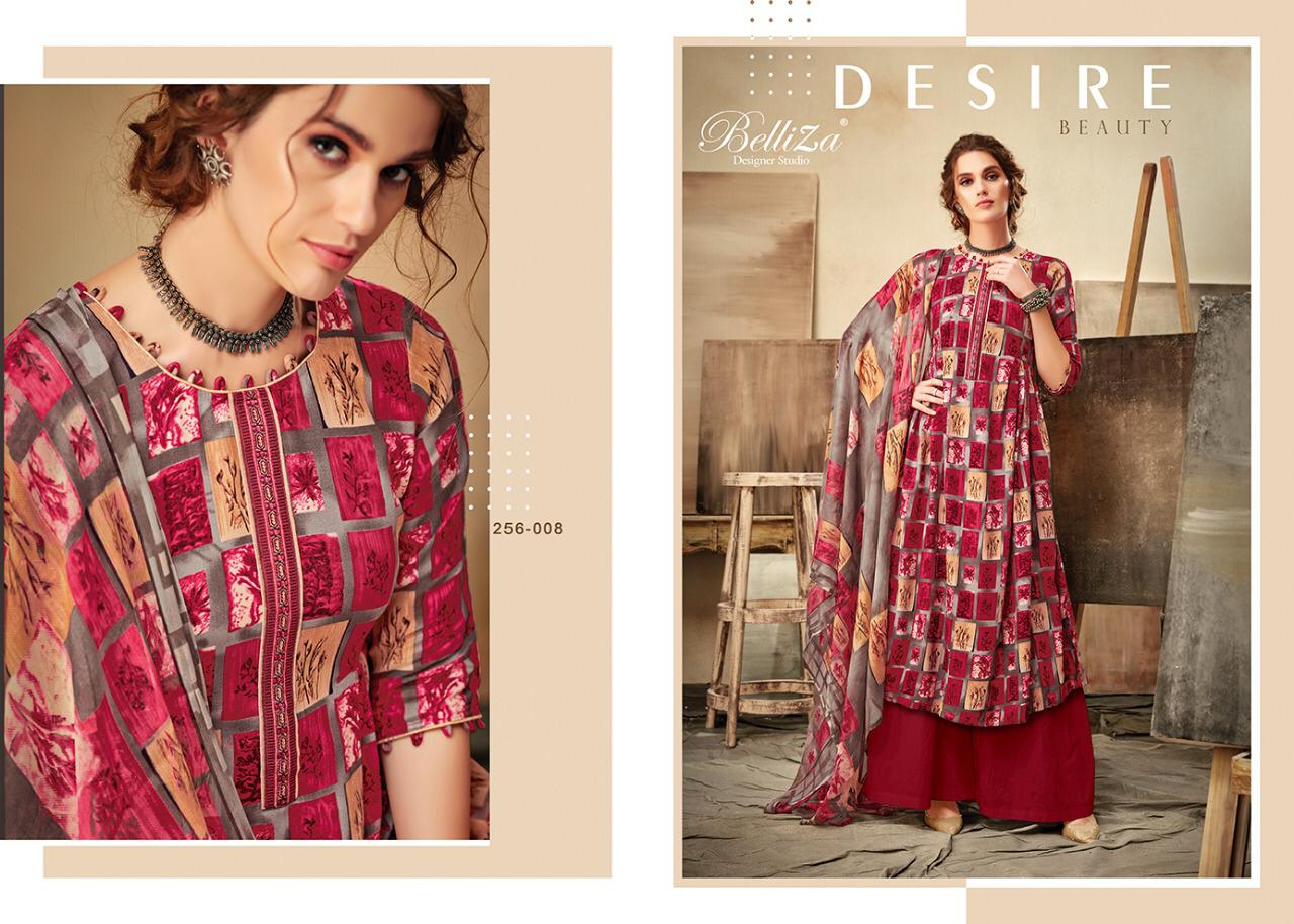 Belliza designer cherry elagant Style gorgeous look Salwar suits