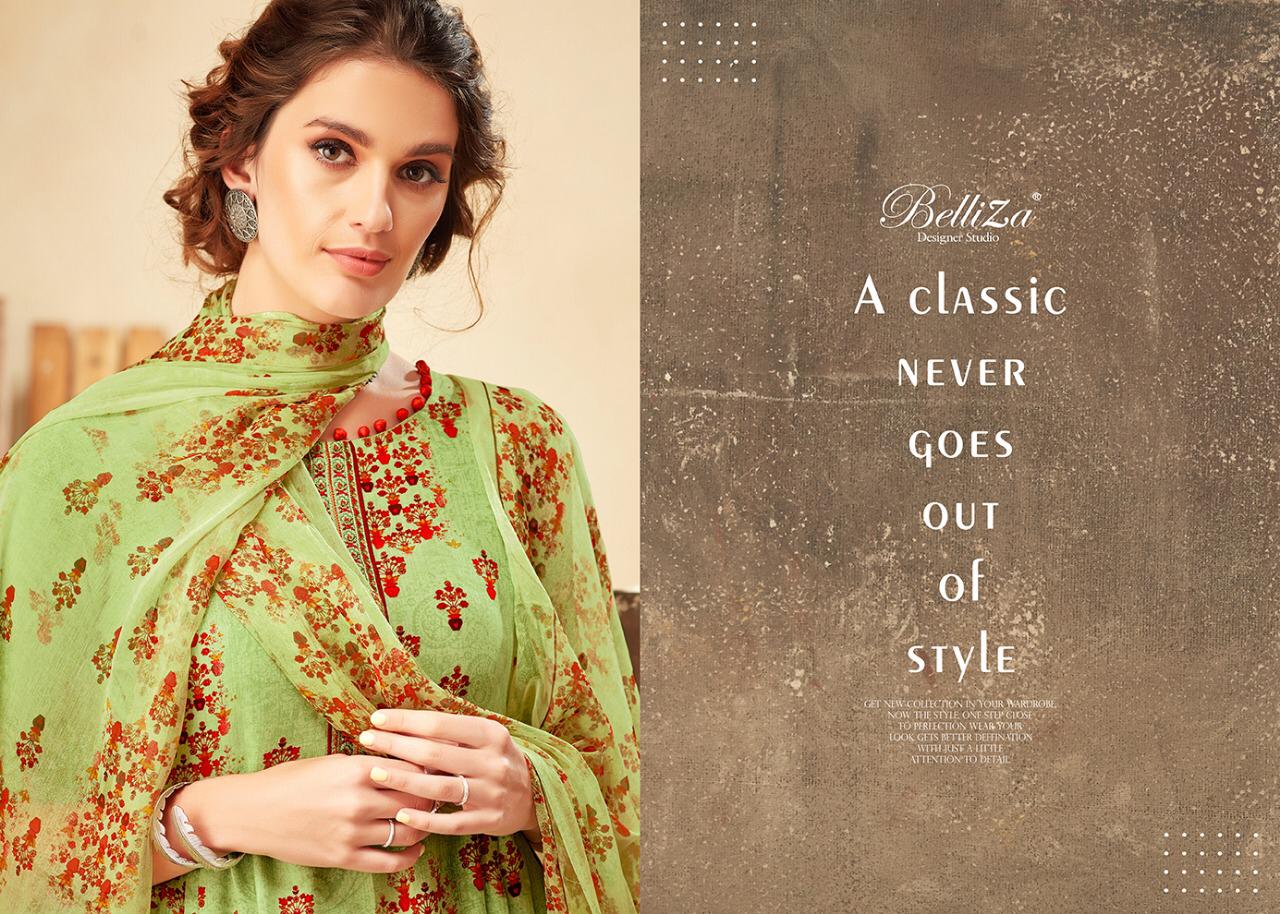 Belliza designer cherry elagant Style gorgeous look Salwar suits