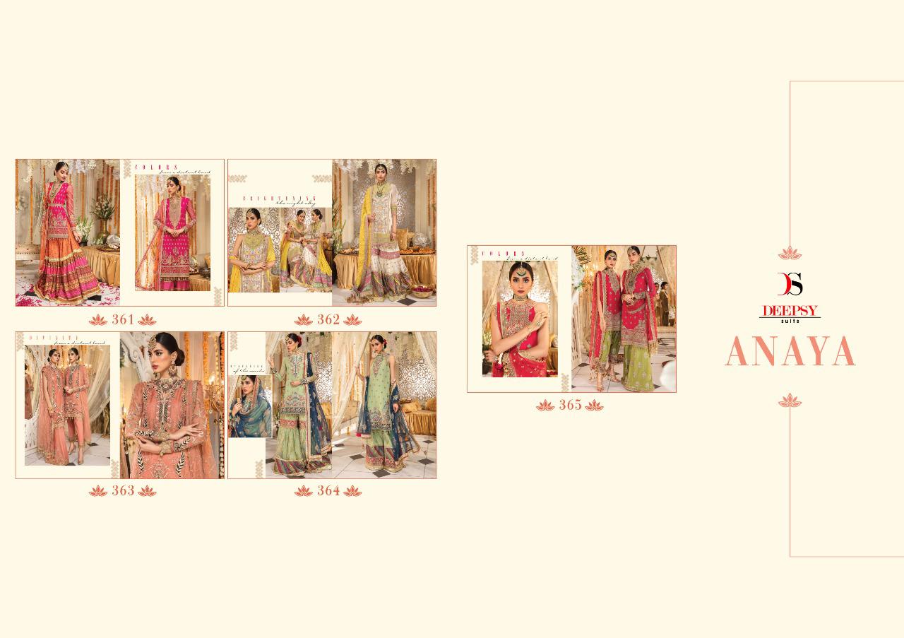 Deepsy suits Anaya elagant look Stylish designed Salwar suits