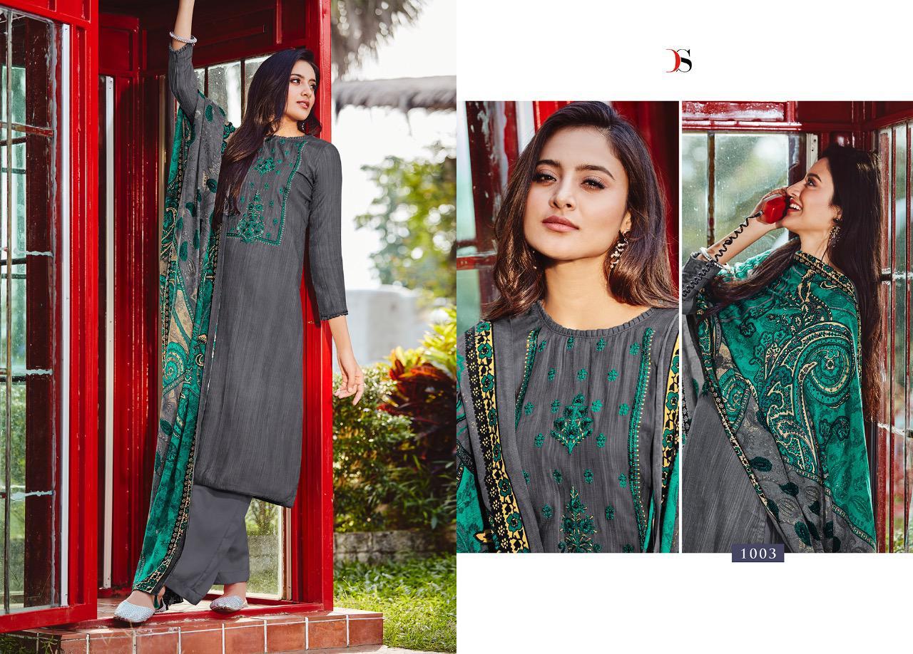 Deepsy suits khwab astonishing style beautifully designed jam cotton Salwar suits