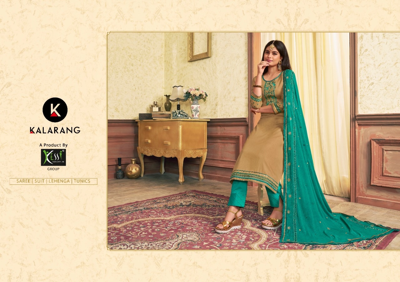 Kalarang avantika elagant look Stylish designed colorful Salwar Suits