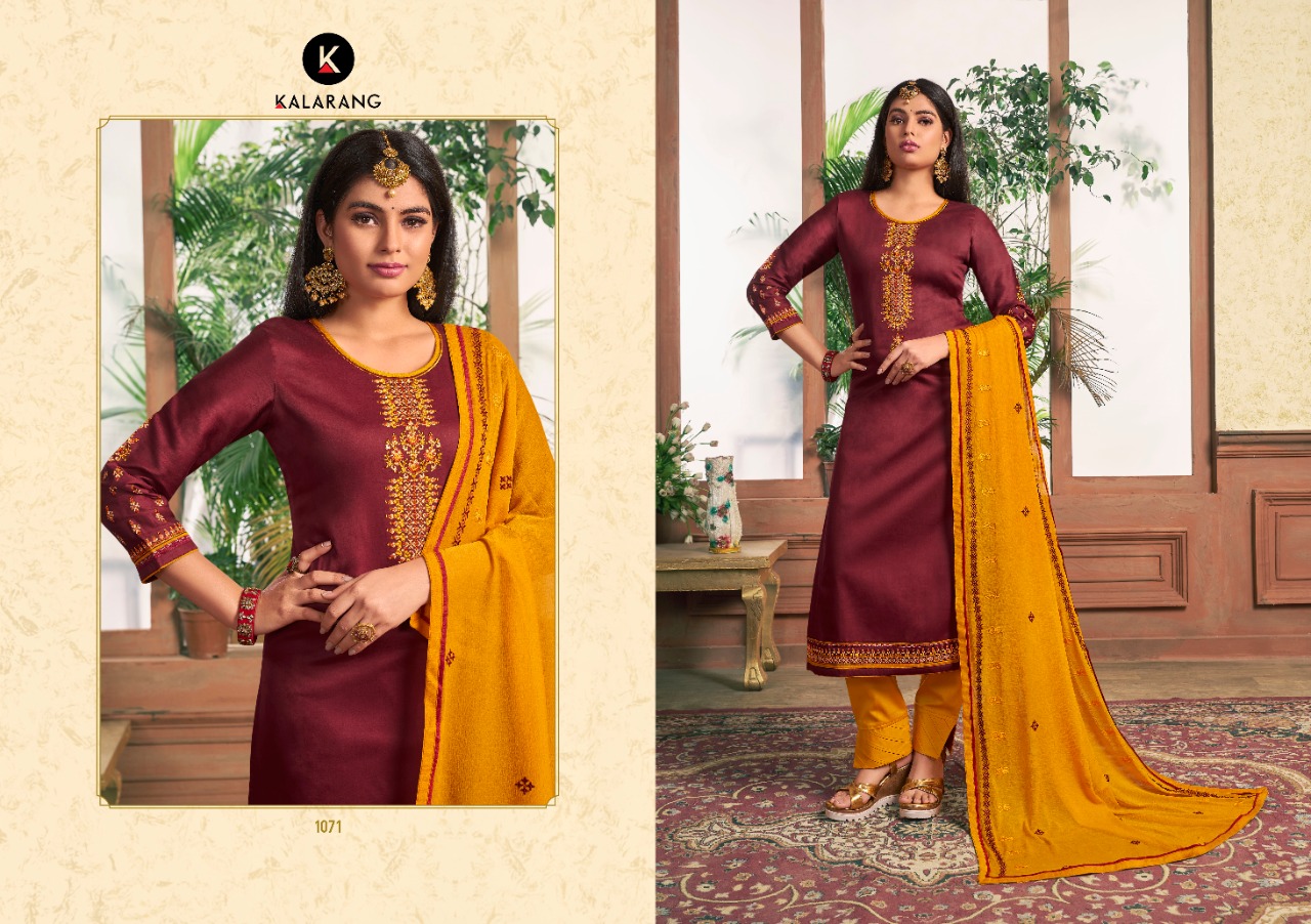 Kalarang avantika elagant look Stylish designed colorful Salwar Suits