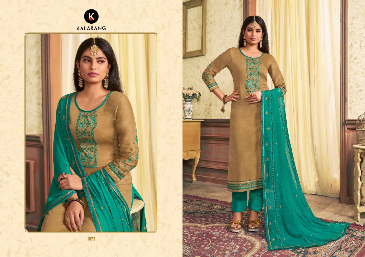 Kalarang avantika elagant look Stylish designed colorful Salwar Suits