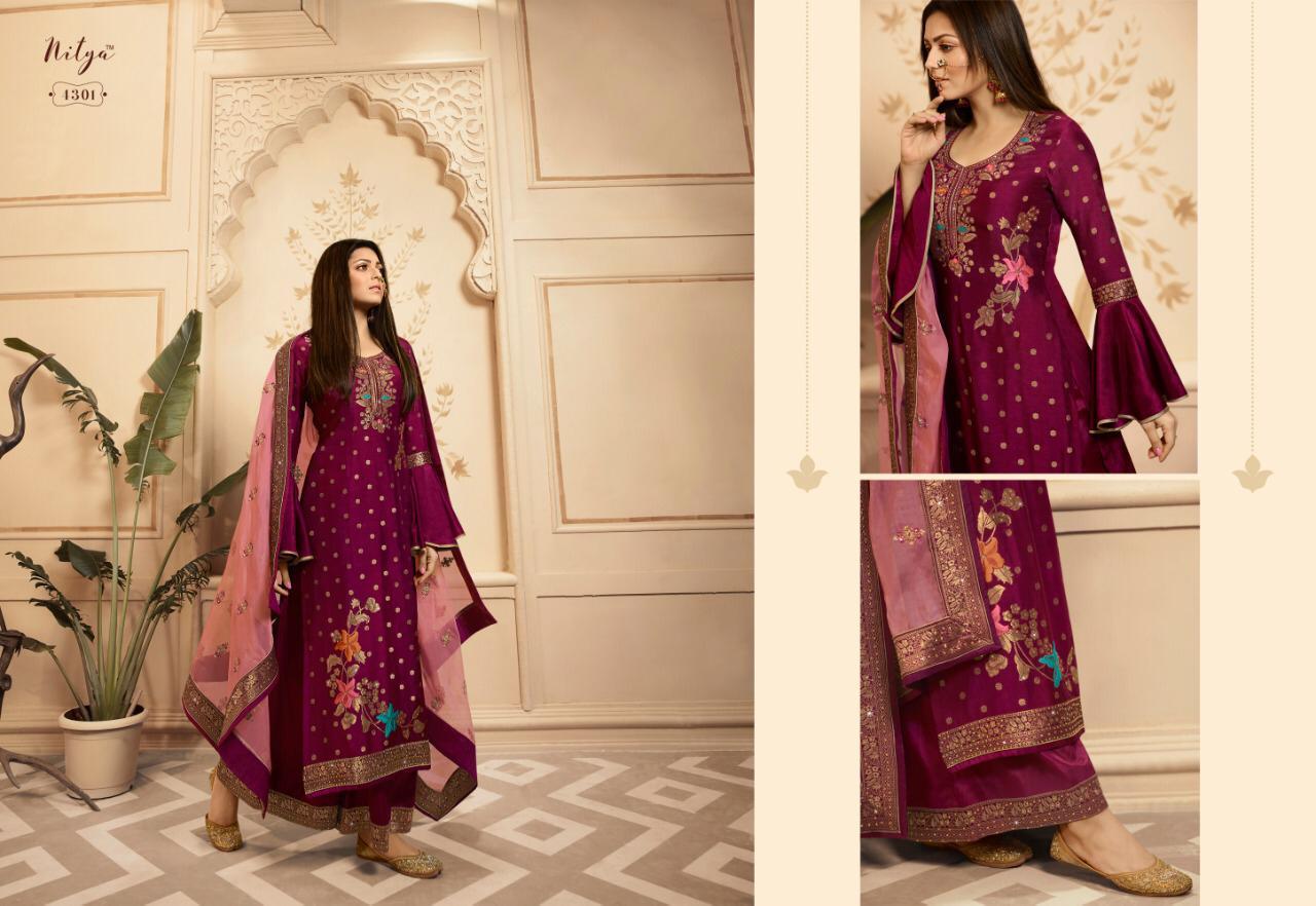 LT fabrics Nitya vol-143 hit list attractive and Beautifully Designed party wear Salwar suits