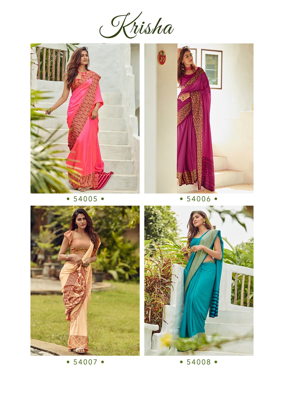 LT fashion krisha innovative style beautifully Sarees in attractive rates