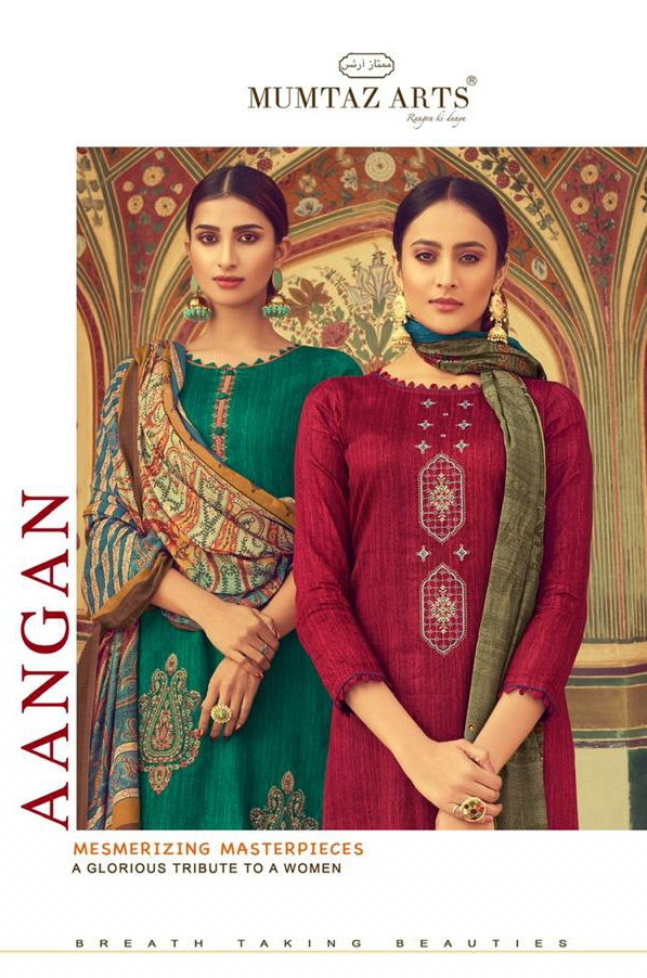 Mumtaz arts Aangan amazing and astonishing Style attractive look Salwar suits